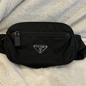 Prada nylon belt bag